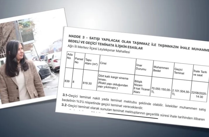 Ağrı Belediyesi’nin Arsa Satışı Halkın Tepkisini Topladı: Kültürel Değerler Tehlikede!