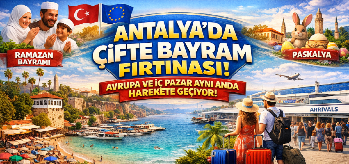 Antalya’da “Çifte Bayram” Fırtınası: Avrupa ve İç Pazar Aynı Anda Harekete Geçiyor