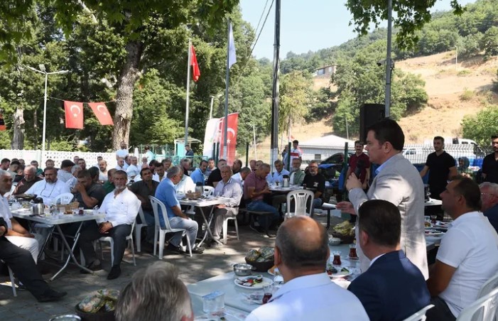 Başkan Erkan Aydın Mürseller Mahallesi’nde Halkla Buluştu