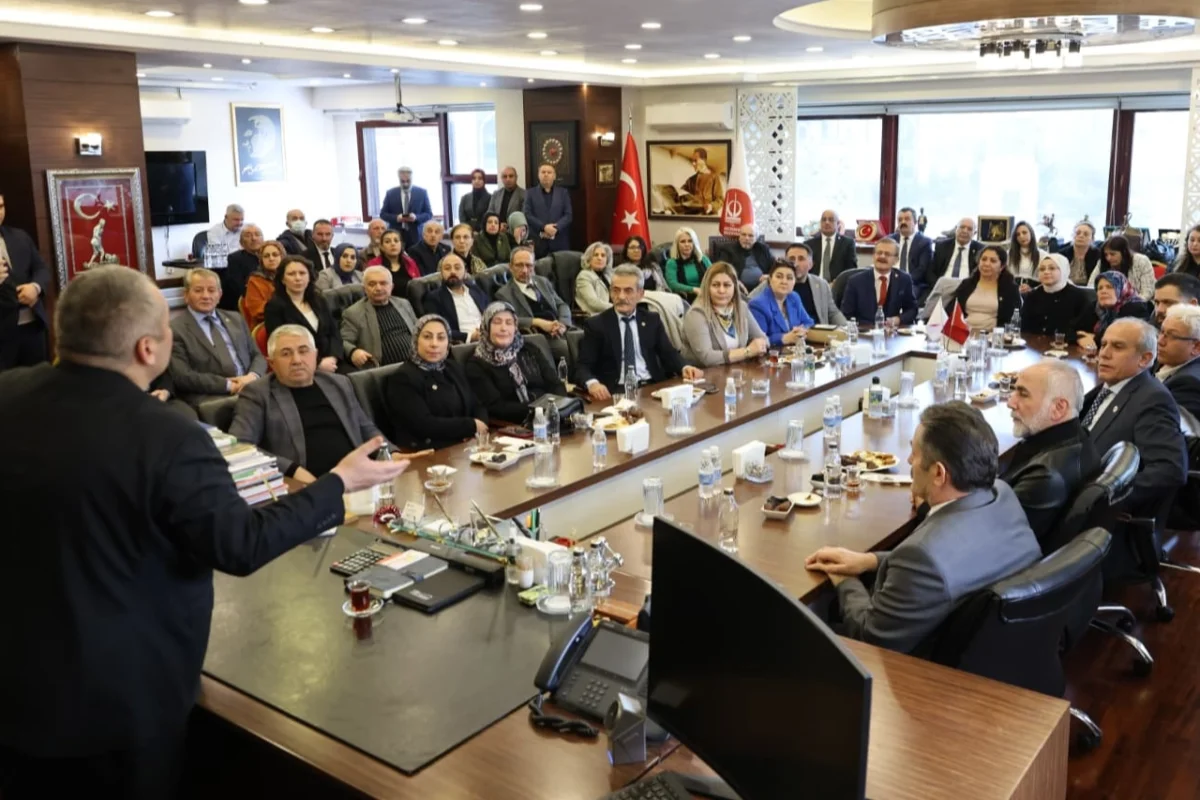 Keçiörenli Muhtarlardan Başkan Özarslan’a Ziyaret
