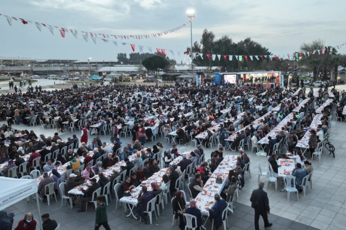 Manisa’da Bereket Sofraları 160 Bin Kişiyi Buluşturacak