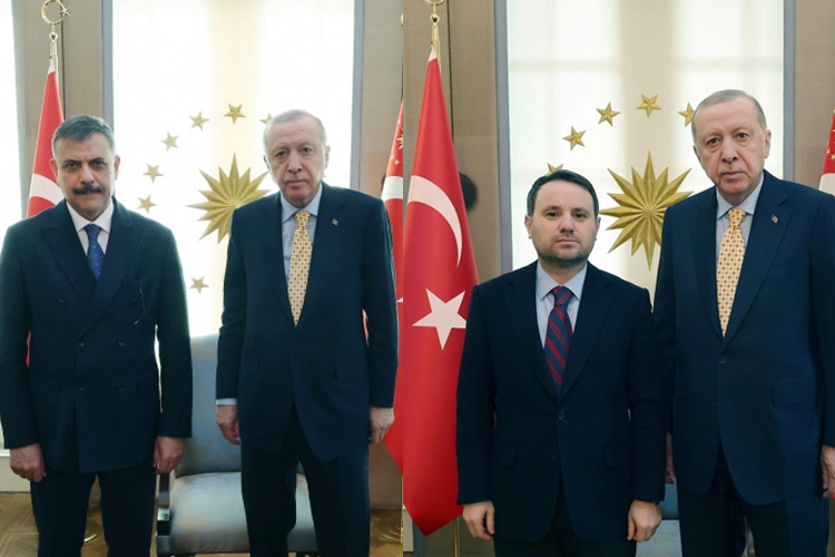 Recep Tayyip Erdoğan, Bakanlar Mustafa Çiftçi ve Akın Gürlek ile Çankaya Köşkü’nde Görüştü